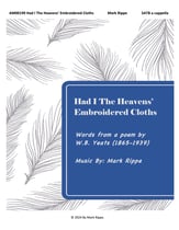 Had I The Heavens' Embroidered Cloths SATB choral sheet music cover